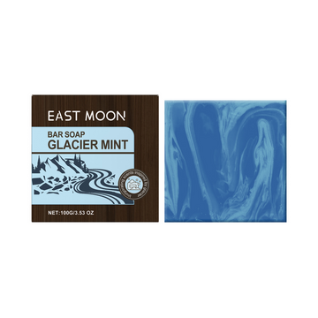 East Moon Glacier Mint Bath Soap Cleansing All Body Skin Fragrance For Men Refreshing Cleansing Bath Soap