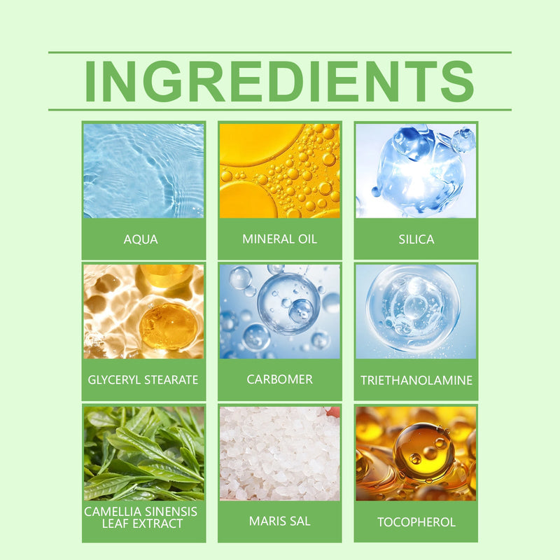 WoodSleep Green Tea Body Scrub Gently Cleanses, Moisturizes, Moisturizes And Delicate Skin