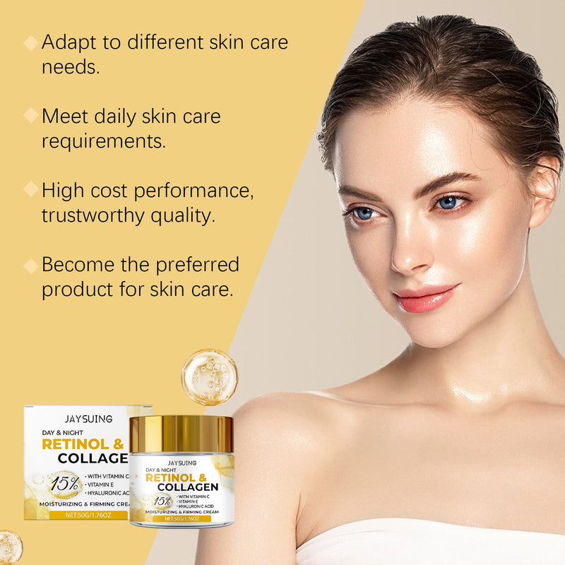 Jaysuing Collagen Moisturizer, Gently Moisturizes Tender, Smooth Skin Even Facial Tone Moisturizer