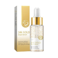 24k Gold Anti Aging Sparkling Oil Serum Lifing, Facial Firming Skin Anti-Wrinkle Eye Corner Fine Lines Law Wrinkles Lifting