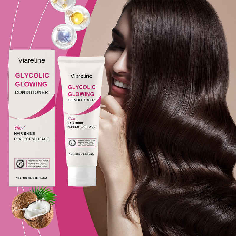 Viareline Glossy Nourishing Conditioner For Improving Dry Hair And Smoothing Smoothing Conditioner For Repairing And Smoothing