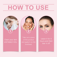 Forehead Patch Lifts, Nourishes, Nourishes, Moisturizes And Reduces Wrinkles