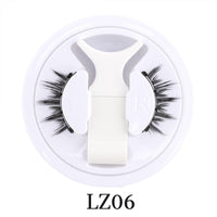 Waterproof Reusable Natural Thick No Glue Required Eyelashes