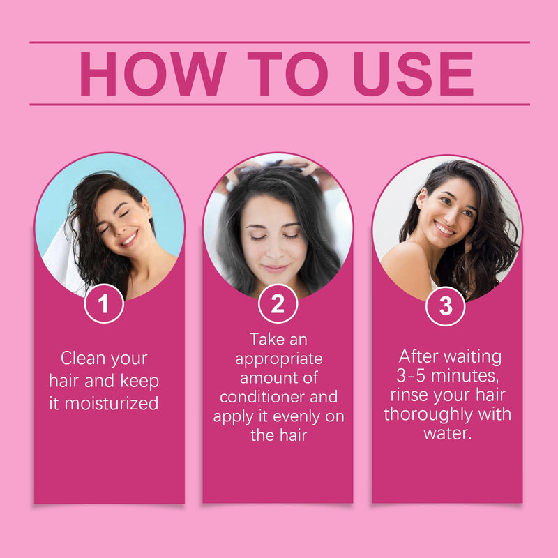 Viareline Glossy Nourishing Conditioner For Improving Dry Hair And Smoothing Smoothing Conditioner For Repairing And Smoothing