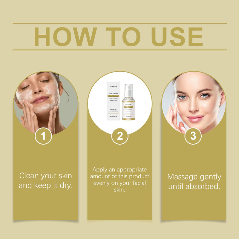 Viareline Facial Essence, Moderate Moisture To Tighten The Facial Skin Daily Skin Care Essence
