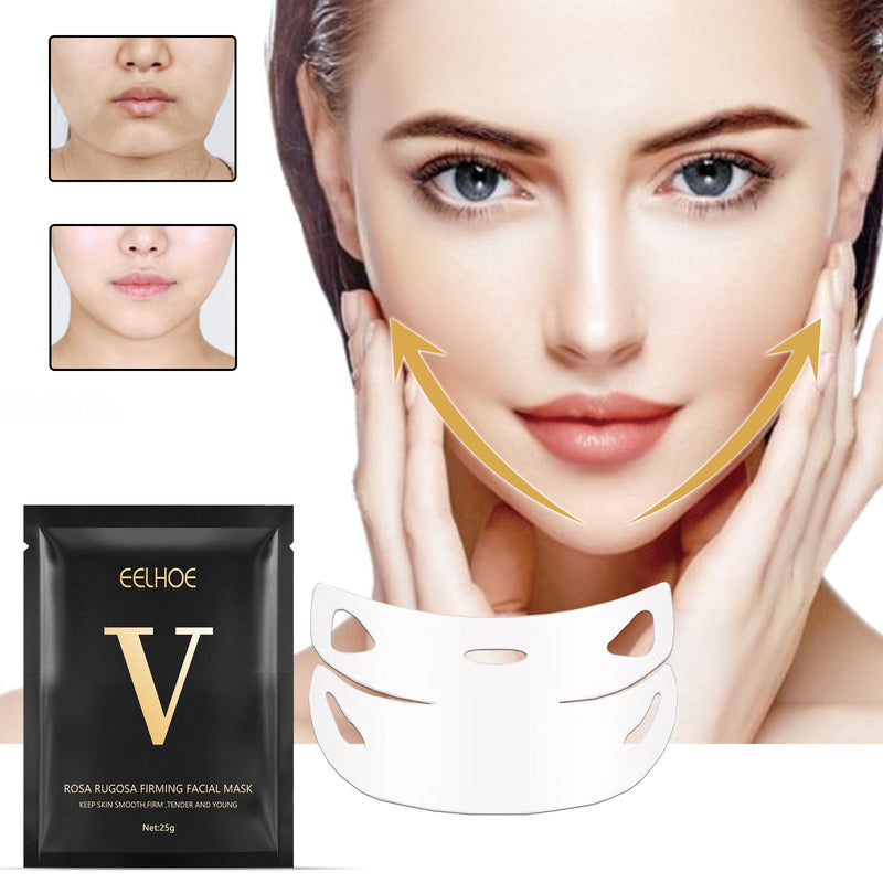 EELHOE V-shaped Face Lifting Facial Mask, Tightens And Lifts Facial Skin Shapes Facial Mask