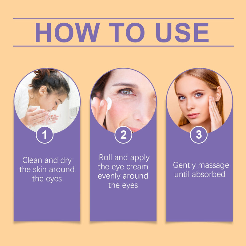 Retinol Anti-Wrinkle Complex Eye Cream, Moisturizing And Firming Eye Cream Around The Eyes