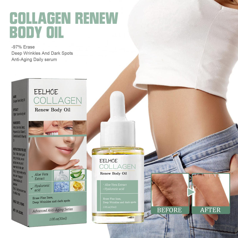 Collagen Body Essence Oil Firming Body Skin Arm Belly Thigh Slimming Oil