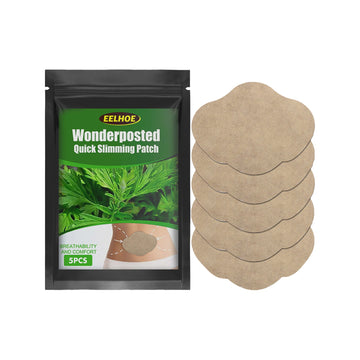 EELHOE Wormwood Slimmed Belly Button Sticker, Slimming Firming and Shaping Belly Patch