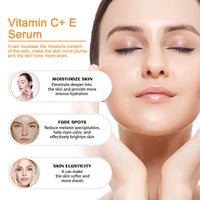 Vitamin C+E Essence Reduces Fine Lines, Hydrates, Brightening, And Restores Dark Skin