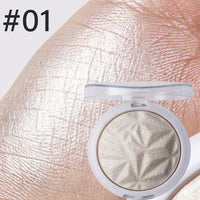 Makeup Monochromatic Diamond Polarized Highlight Powder Long-lasting Brightening, Fixing and Repairing Highlight Powder