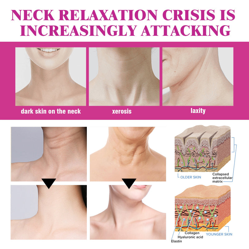 Collagen Potenting Neck Cream, Lighten And Smooth Neck Lines White Lift Firming And Moisturizing Neck Cream