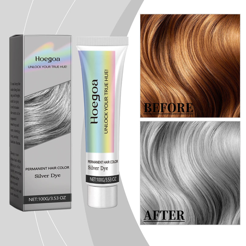 Grey Hair Cream Moisturizes Hair For A Long Time