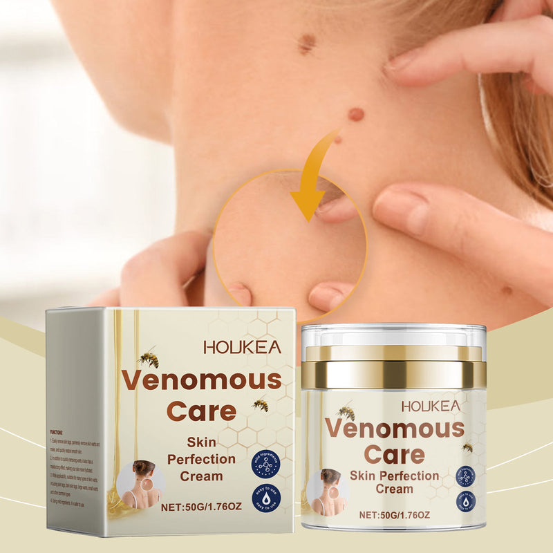 Houkea Bee Venom Skin Repair Cream Body Skin Cleansing Herbal Gentle Formula Skin Repair Cream