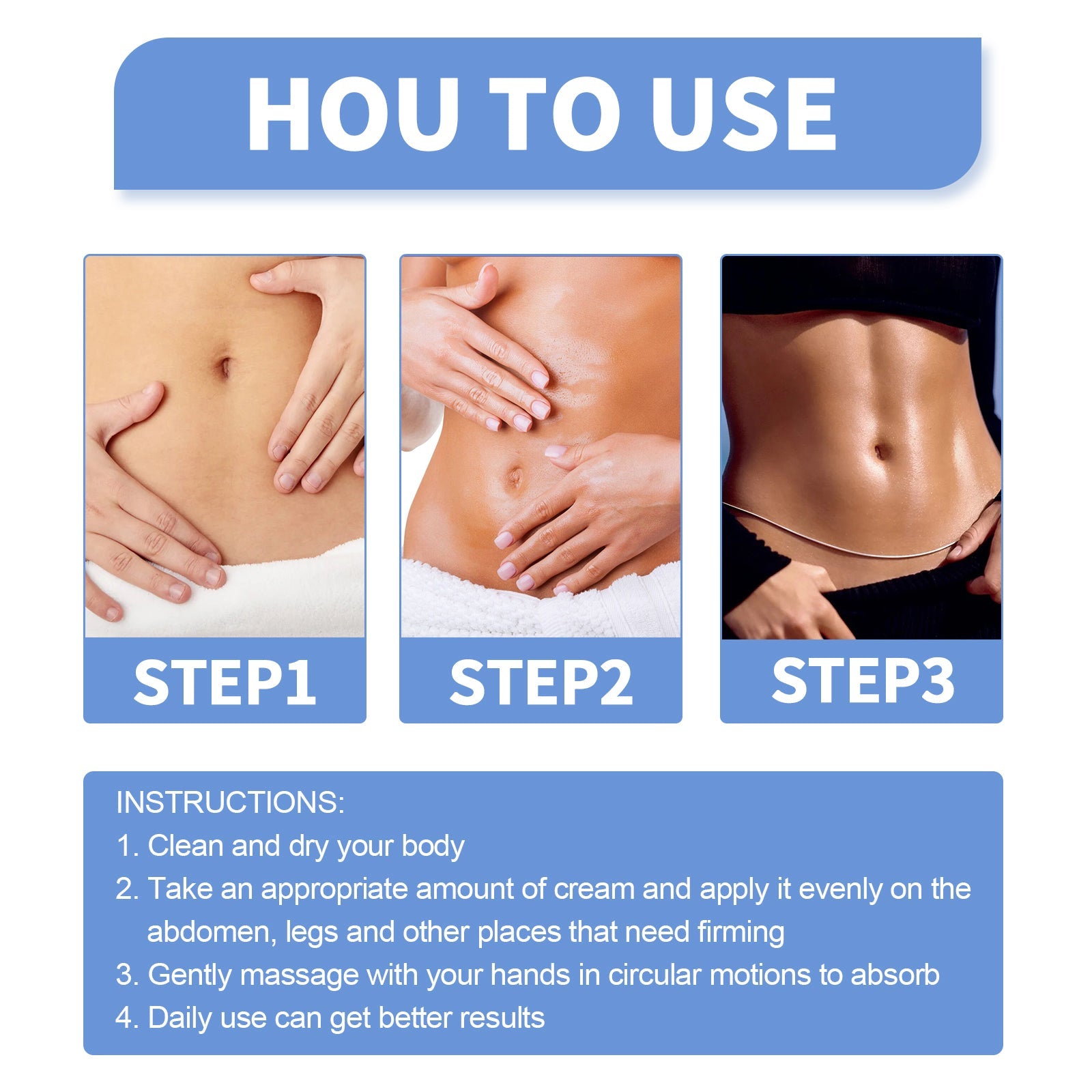 Firming Cream Tummy Firming Arms And Thighs Sculpting For Curves Massage Body Cream