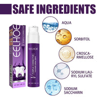 V34 Purple Toothpaste Beauty Teeth Stain Removal Anti-Pigmentation Yellow Teeth Clean White Bright White