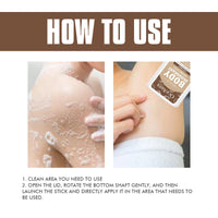 Whole Body Deodorant, Clean Armpit Sweat Odor Mild Refreshing Deodorant Stick