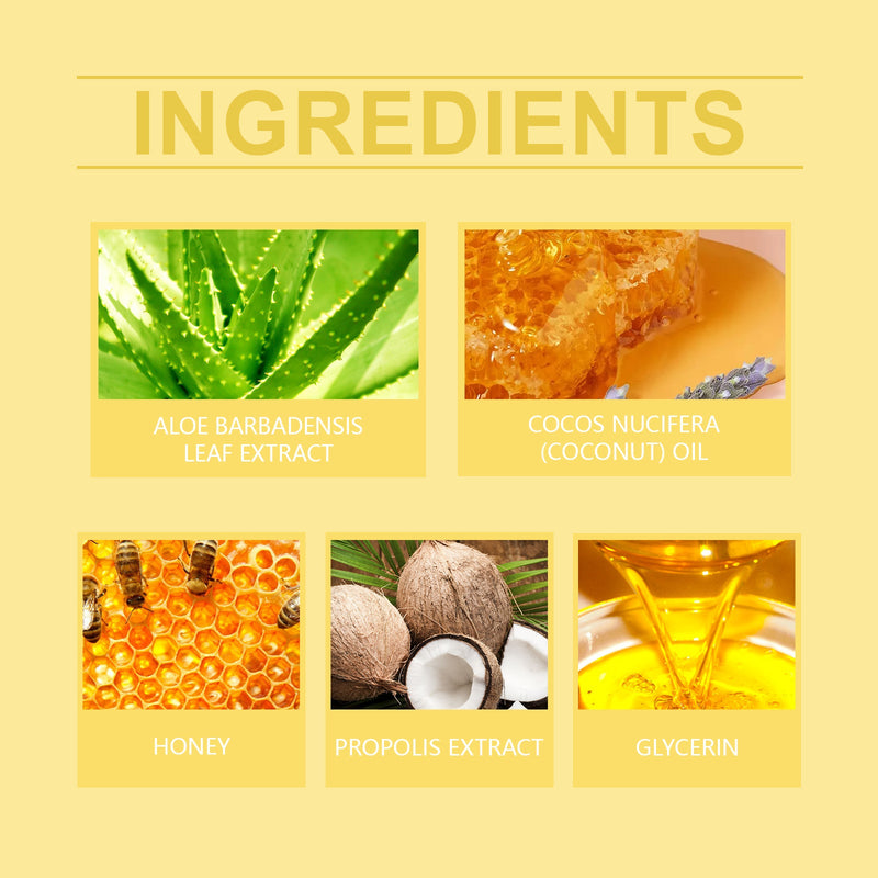 Honey Nourishing Lip Balm Deeply Nourishes Soft Lips And Skin Lightening Lip Lines And Preventing Dry Cracks