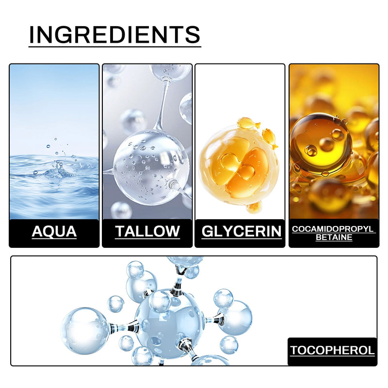 Men's Daily Facial Cleanser Deeply Cleans, Tightens Skin Pores, Moisturizes And Brightens