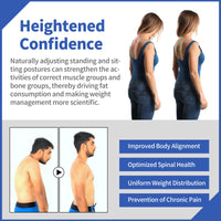 Postural Correction Patch, Shoulder Lumbar Spine Back Posture Correction Back Anti-Hunchback Body Care Patch