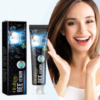 Bee-Poison Stain Removal Toothpaste Fresh Breath Whitening Deep Cleaning Oral Care Mint Toothpaste
