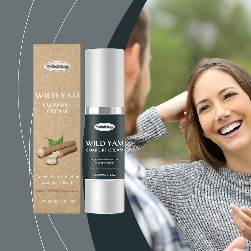 WoodSleep Wild Yam Balancing Cream Wild Yam Essence Moisturizing And Balancing Body Function Moisturizing Cream