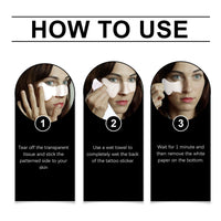 Makeup Patches, Waterproof And Sweat Resistant Long-Lasting Natural Freckles Makeup Stickers
