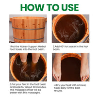South Moon Kidney Support Herbal Foot Soak, Body Conditioning To Moisture To Help Sleep Warm Kidney Guben-dispelling Cold Soaking Foot Package