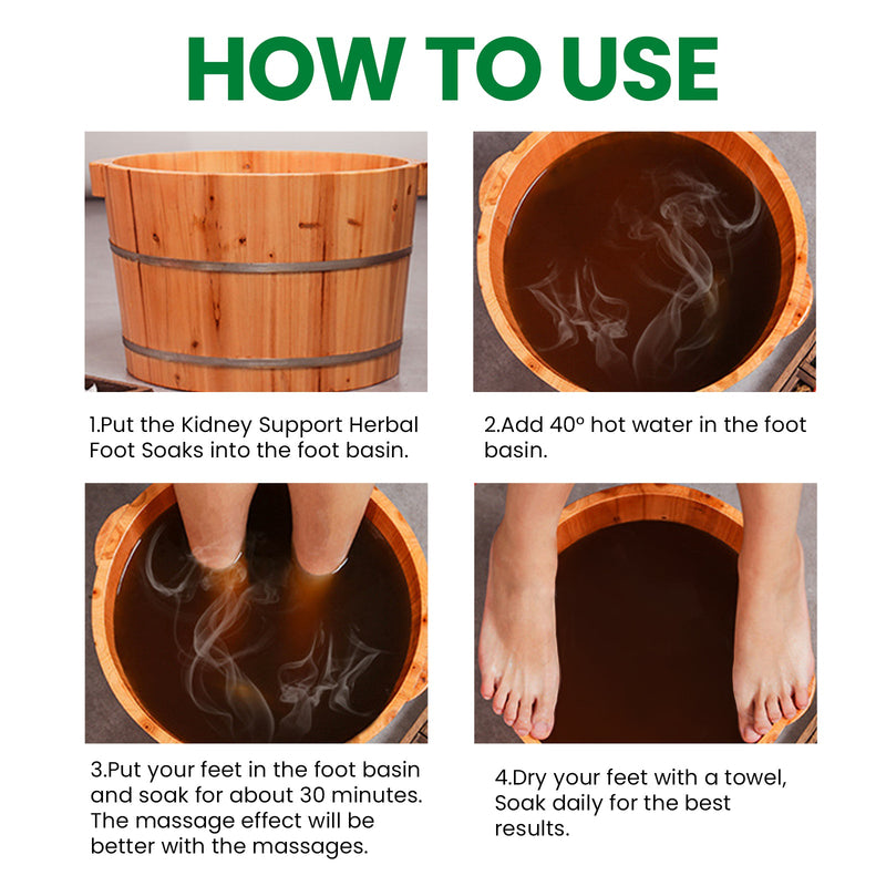 South Moon Kidney Support Herbal Foot Soak, Body Conditioning To Moisture To Help Sleep Warm Kidney Guben-dispelling Cold Soaking Foot Package