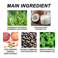 Rosemary Essential Oil, Repair Solid Hair Strong And Moisturizing Hair Roots Thick And Supple Hair Care Essential Oil