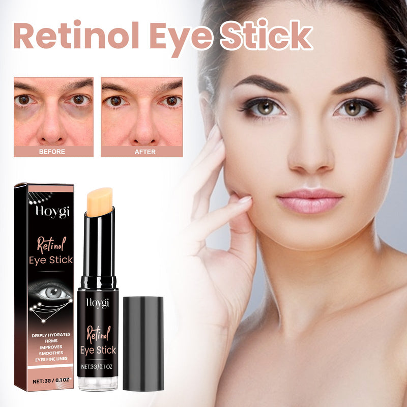 Retinol Eye Stick, Brightening And Firming Skin Around Eyes Fade Eye Lines Dark Circles Anti-Aging Eye Cream