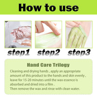 West&Month Green Tea Moist Repair Hand Mask, Moisturizing Tender Skin Removing Dead Skin Preventing Dry Cracking And Firming Care Hand Mask