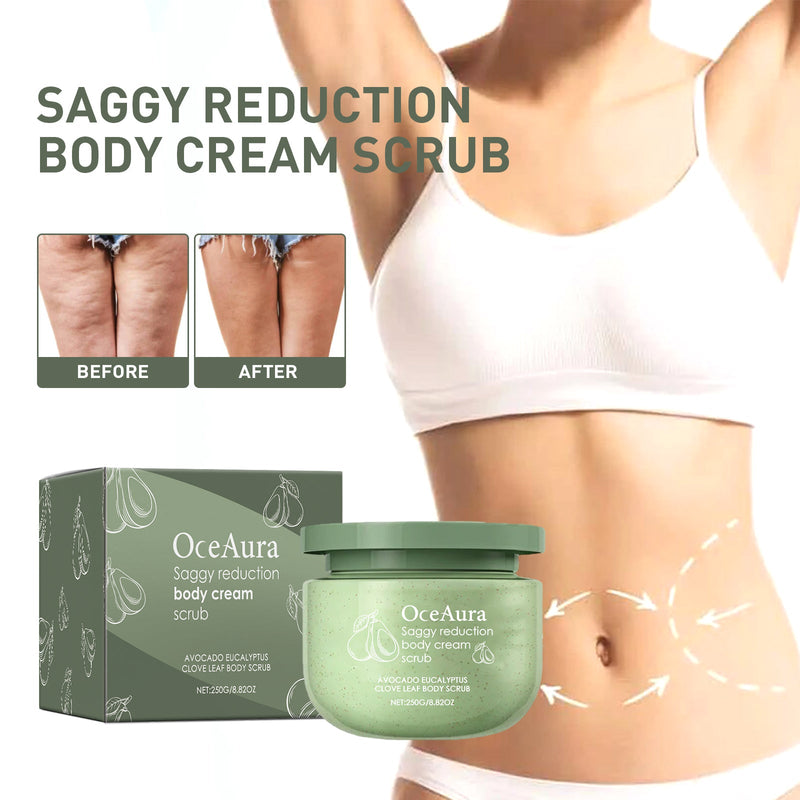 Avocado Ice Cream Body Scrub Deeply Cleanses Skin Exfoliation, Softens And Tightens Skin