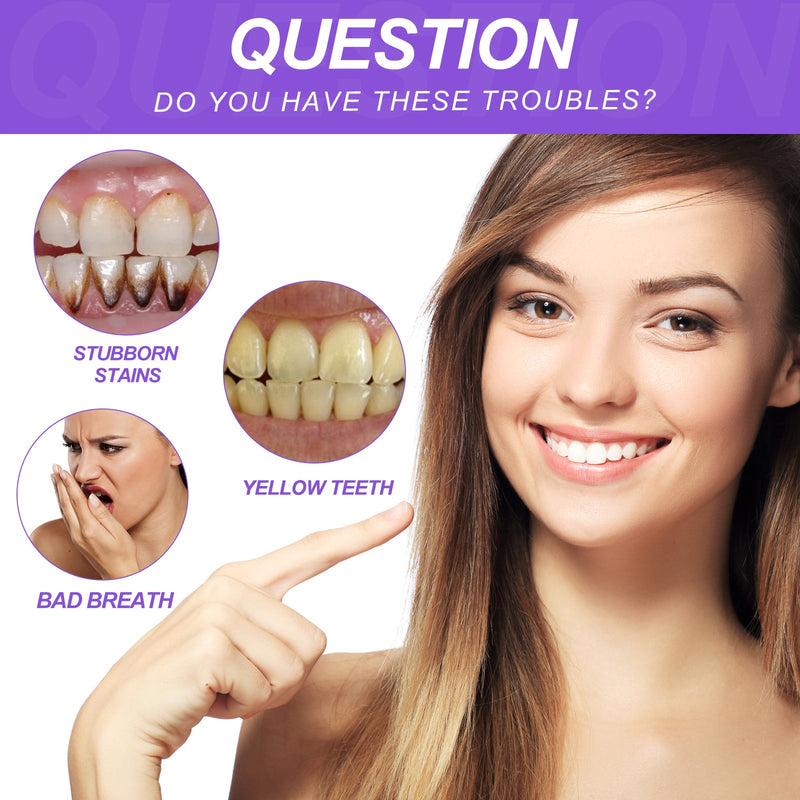 Teeth Whitening Serum, Cleans Teeth And Tartar, Freshens Breath, Protects Gums And Brightening Teeth Essence