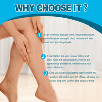 Varicose Veins Cream, Muscle Soreness And Swelling Relief Discomfort Smoothing Blood Vessel Massage Cream