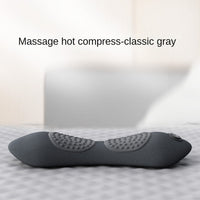 Memory foam heated massage waist pillow waist cushion