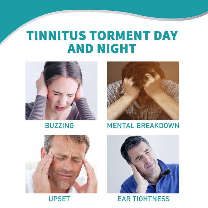 Ear Ringing Treatment Oil, Relieve Tinnitus Ear Itching Ear Pain Clean Earwax Dry Hard Thin Tinnitus Oil