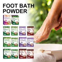 Foot Bath Salts, Moisturize Foot Skin Deep Cleansing Relieves Muscle Soreness Slimming Cold Foot Bath Salts