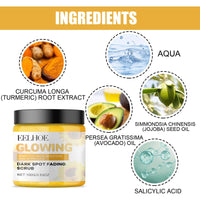 Turmeric Exfoliating Facial Scrub For Deep Cleansing Of Delicate Pores And Beauty Cleansing Treatment