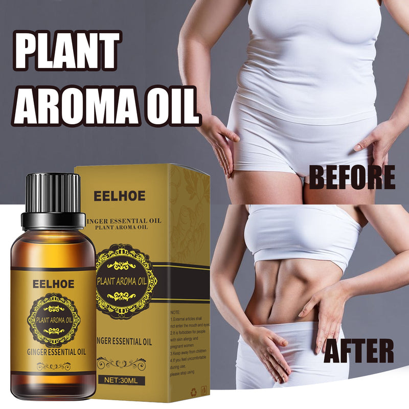 Ginger Essential Oil Tightens Skin, Highlights Body, Gently Moisturizes And Nourishes Daily Body Massage Essential Oil