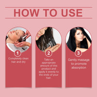 Hoegoa Leave-In Hair Care Essence Rosemary Begonia Hair Care Essence Strengthens And Nourishes Hair