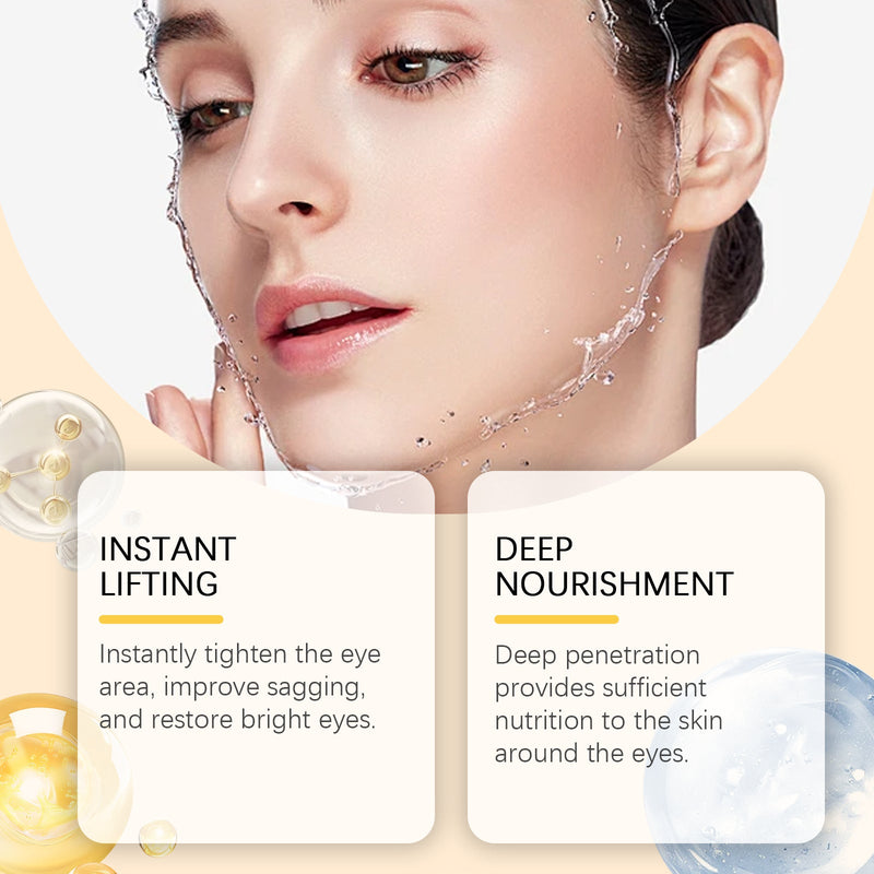 Turmeric And Retinol Eye Cream Stick Moisturizes, Tightens And Tightens The Skin Around The Eyes