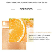 Boquanya Vitamin C essence Solution Moisturizing and staying up late for repairing, brightening skin tone, mild oil control esse