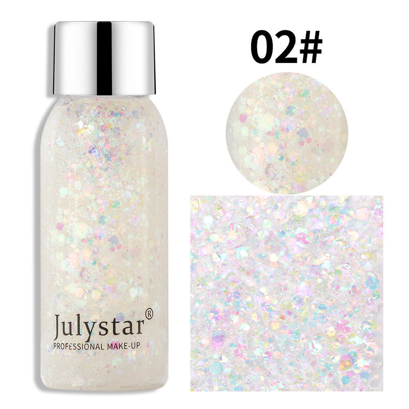 Crushed Diamond Glitter Dazzling Performance Stage Nightclub Makeup Sequins Eyeshadow Makeup