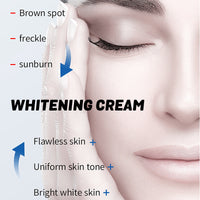 Whitening Cream, Refreshing Moisturizing And Brightening Skin Tone Natural Radiance Tender Skin Moisturizing Beauty Cream