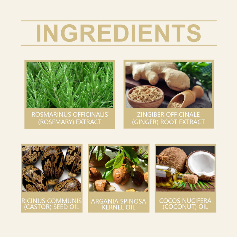 Rosemary Ginger Hair Spray, Repair Dry Hair, Smooth Hair And Prevent Hair Loss