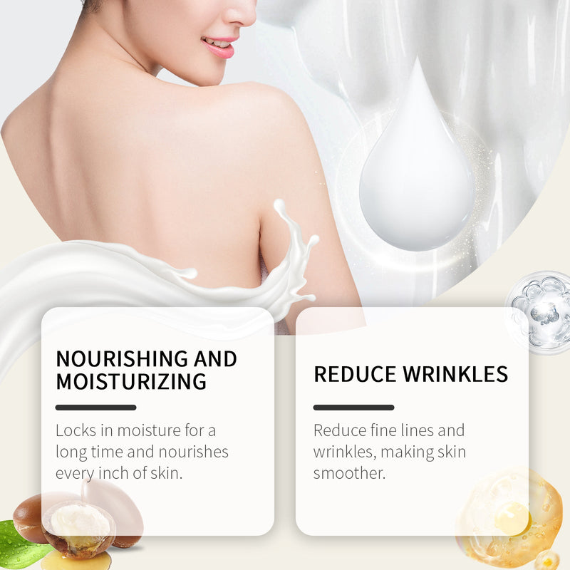 Viareline Gold Collagen Body Lotion Hydrates And Moisturizes Skin Refreshing, Tender And Nourishing Body Lotion