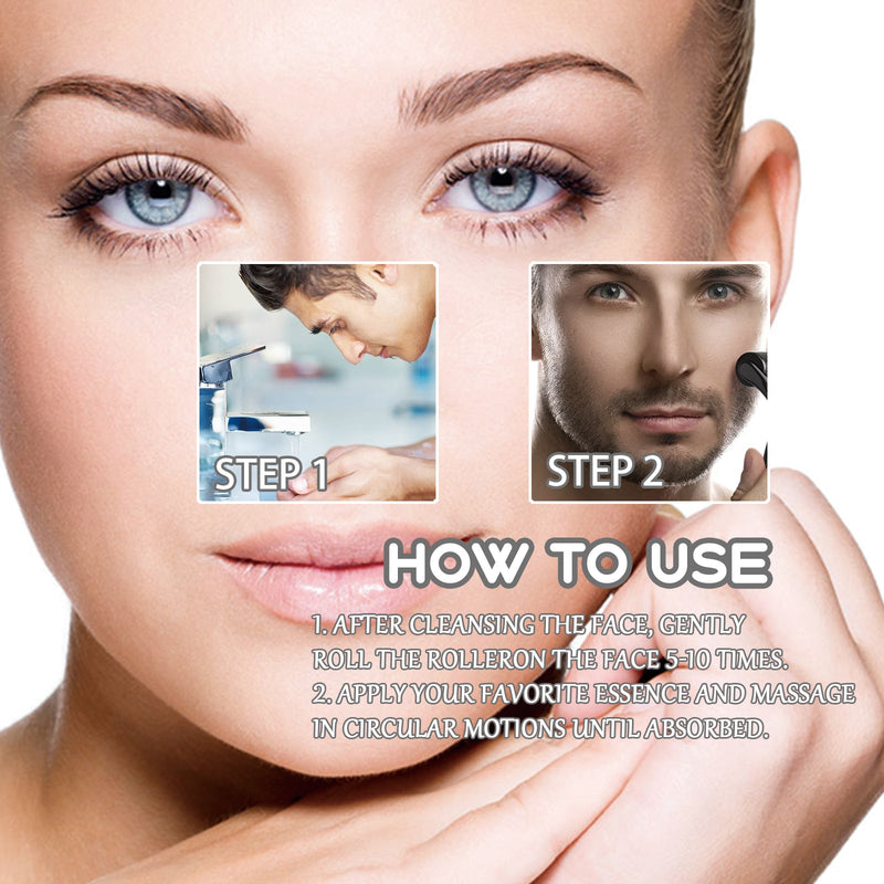 Facial Massage Roller To Reduce Fine Lines Closed Acne Rejuvenation Face Massage Treatment
