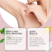 OceAura Nourishing Skin Hair Removal Cream, Gentle Non-Irritating Clean Body Skin Smooth Hair Removal Cream