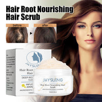 Hair Root Nourishing Scrub, Cleans Scalp Moisturizes Hair Roots, Smooth And Dense Hair Care Scrub